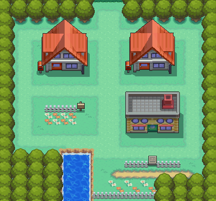 Alabastia aus Pokémon Heartgold und Soulsilver.